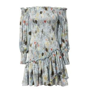 Alexis Gemina floral off the shoulder dress
